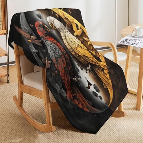 Manta de loro de 130x150 cm mullida y térmica para sofá o cama 5