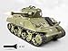 Remote Control 2.4Ghz 1/30 Scale US M4A3 Sherman RC IR Battle Tank w/Sound Lights