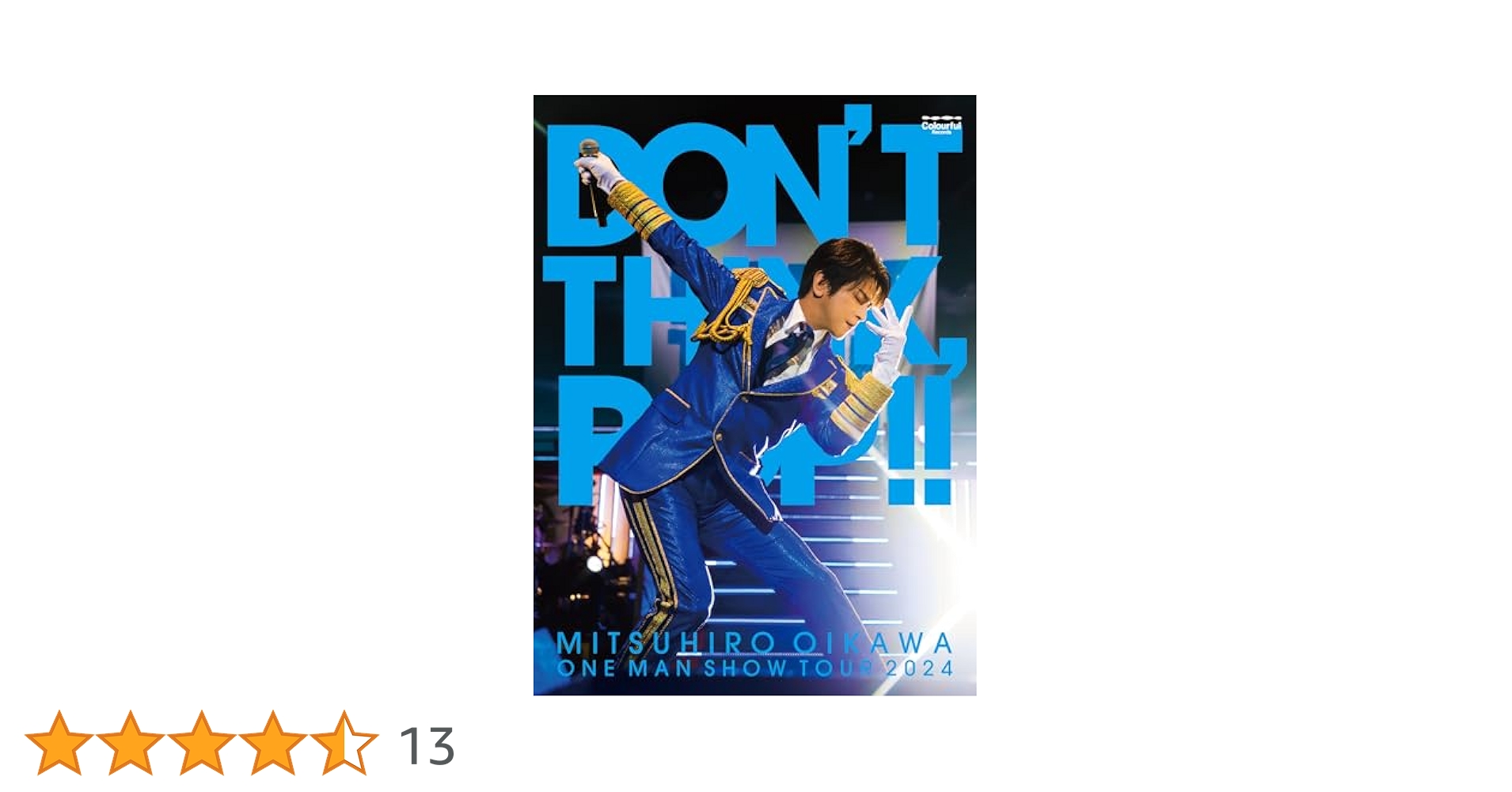 Amazon.co.jp: 及川光博ワンマンショーツアー2024 「DON'T THINK