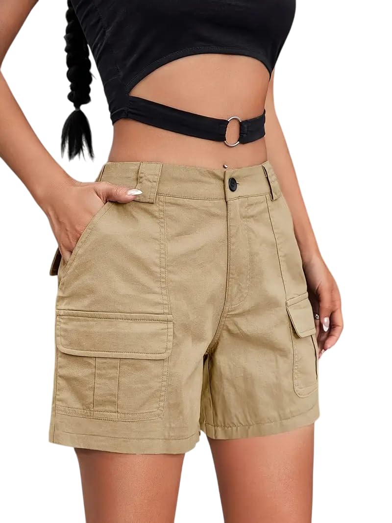 Women Shorts || Relaxed Fit Cotton Shorts for Girls & Women (L-130-133)