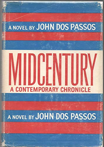 MIDCENTURY by JOHN DOS PASSOS Houghton Mifflin ... B08L6JJX19 Book Cover