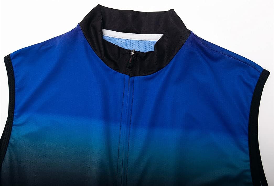 Hotlion Cycling Vest for Men Sleeveless Bike Jersey Shirts Team Bicycle Jacket Tops Reflective - Image 4