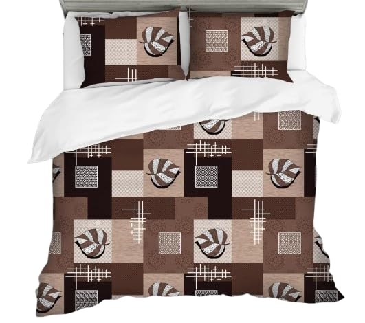 Image of NewUnique Double Bedsheet with Two Pillow Cover King Size ElephantPrint