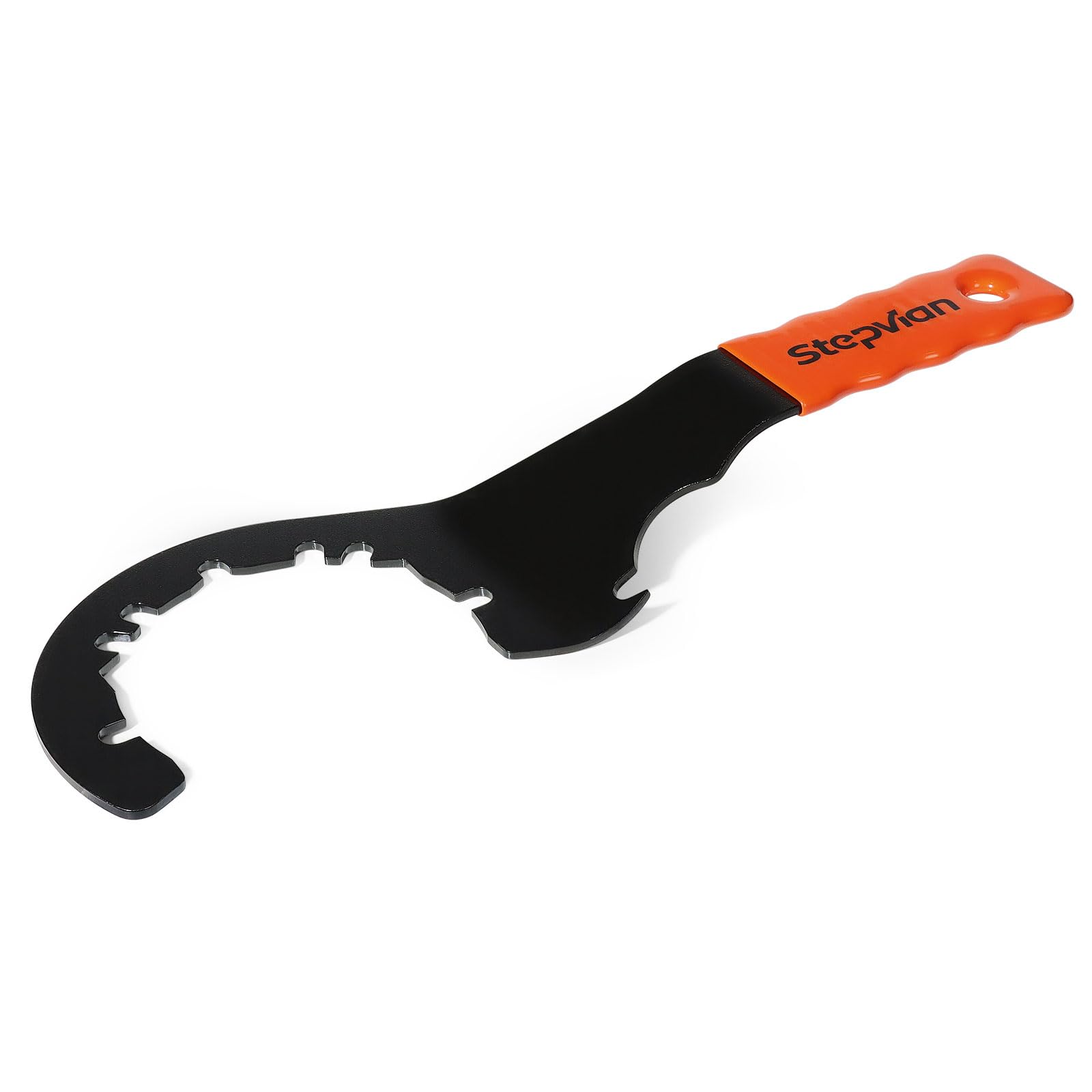 Photo 1 of Stepvian Universal Sink Drain Wrench,Open Design Facilitates for Easy Use,for Loosening and Tightening 4, 6, and 8 Tab Locknuts on Strainer Drains