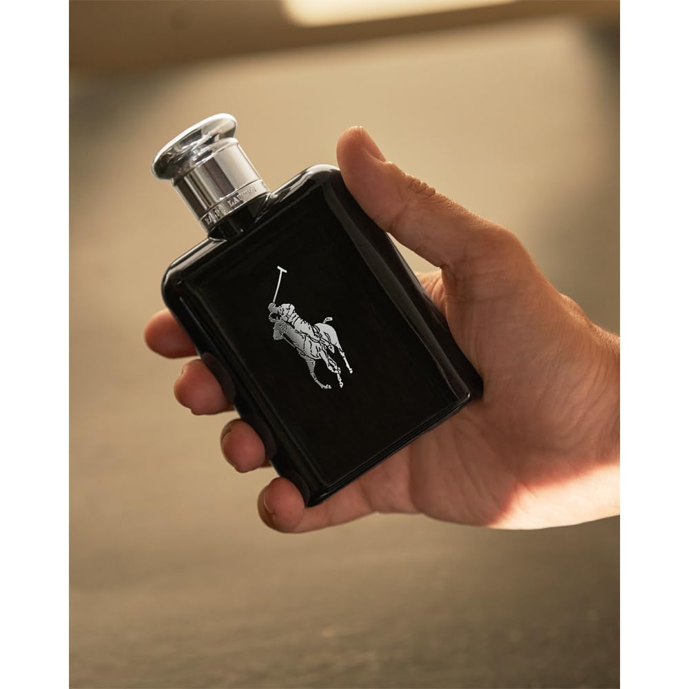 Ralph Lauren - Polo Black - Eau de Toilette 125 ml - Men's Cologne - Woody & Fresh - With Patchouli, Sandalwood, and Mandarin - Medium Intensity 3