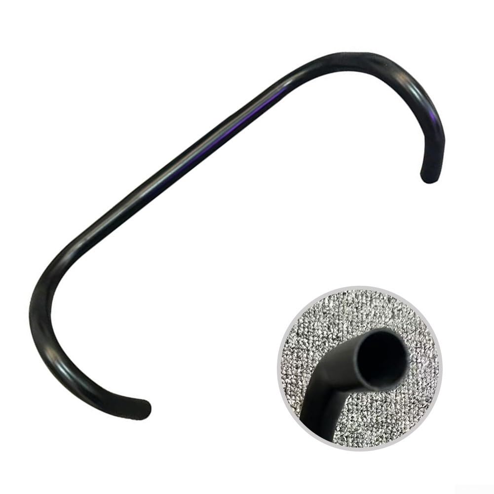 Yhenlovtt Guidon de vélo de route en alliage d'aluminium, barre de chute de 25,4 mm de largeur, barre courbée légère pour course et cyclisme de montagne