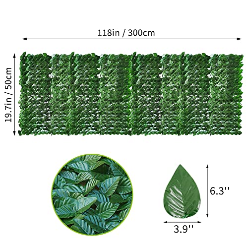 Artificial Ivy Fence Screening 3m x 0.5m - Image 2