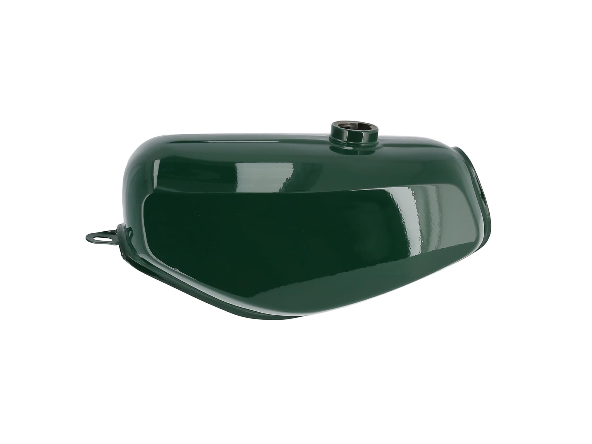 Set: Tank + Seitendeckel Enduro, Grün RAL 6005 - für Simson S51E, S70E