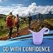 Female Urinal - Portable Urination Device for Women - Pee Standing Up - Squad-Free - Ideal During Nights or Bedridden – Protection on Roadtrips - Camping - Boating - Hiking - Outdoor Activities & More