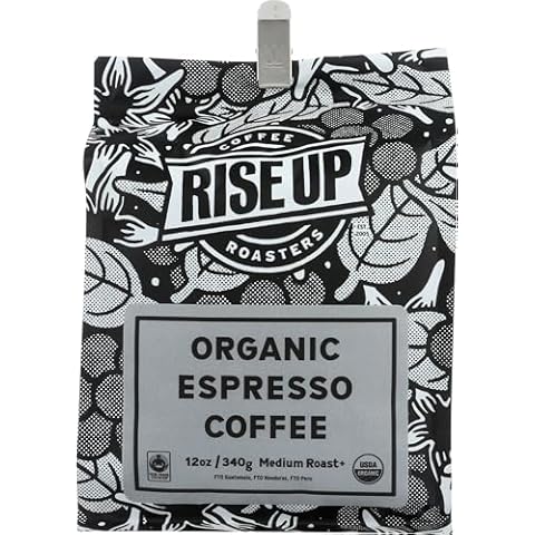 Organic Espresso, Certified Fair Trade Organic Coffee, 12 oz, Whole Bean Cover