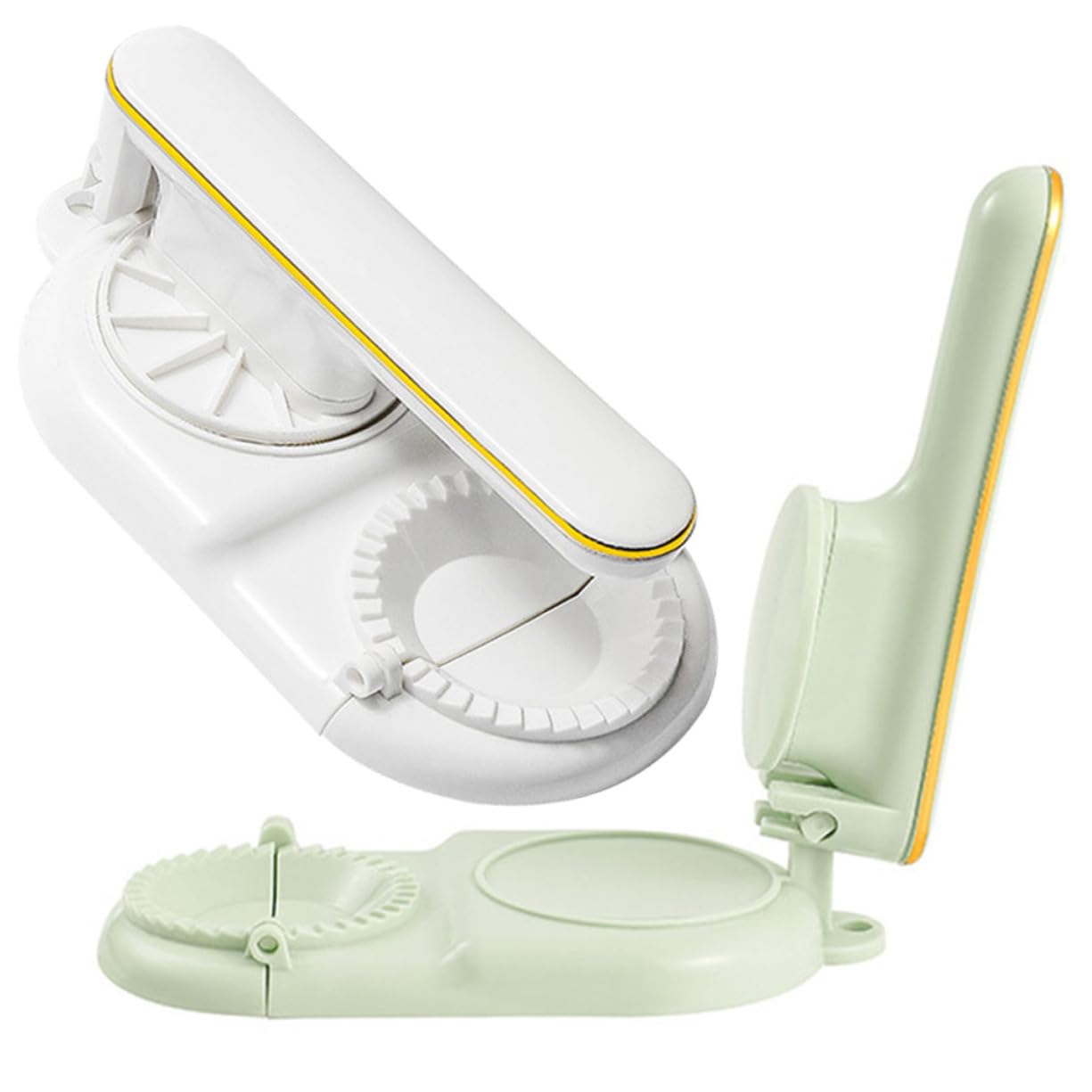 PRETYZOOM 2pcs 2 1 Dumpling Press Molds Machine Maker Dumpling Press Tool Presser for Dumpling Convenient Presser Dough Presser Kitchen Dumpling Presser Dumpling Tools Pp