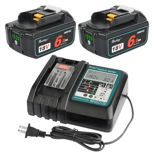 互換バッテリー充電器 リチウムバッテリー18v 2個付き　3点セット　送料無料 互換バッテリー充電器 リチウムバッテリー18v 2個付き 3点セット