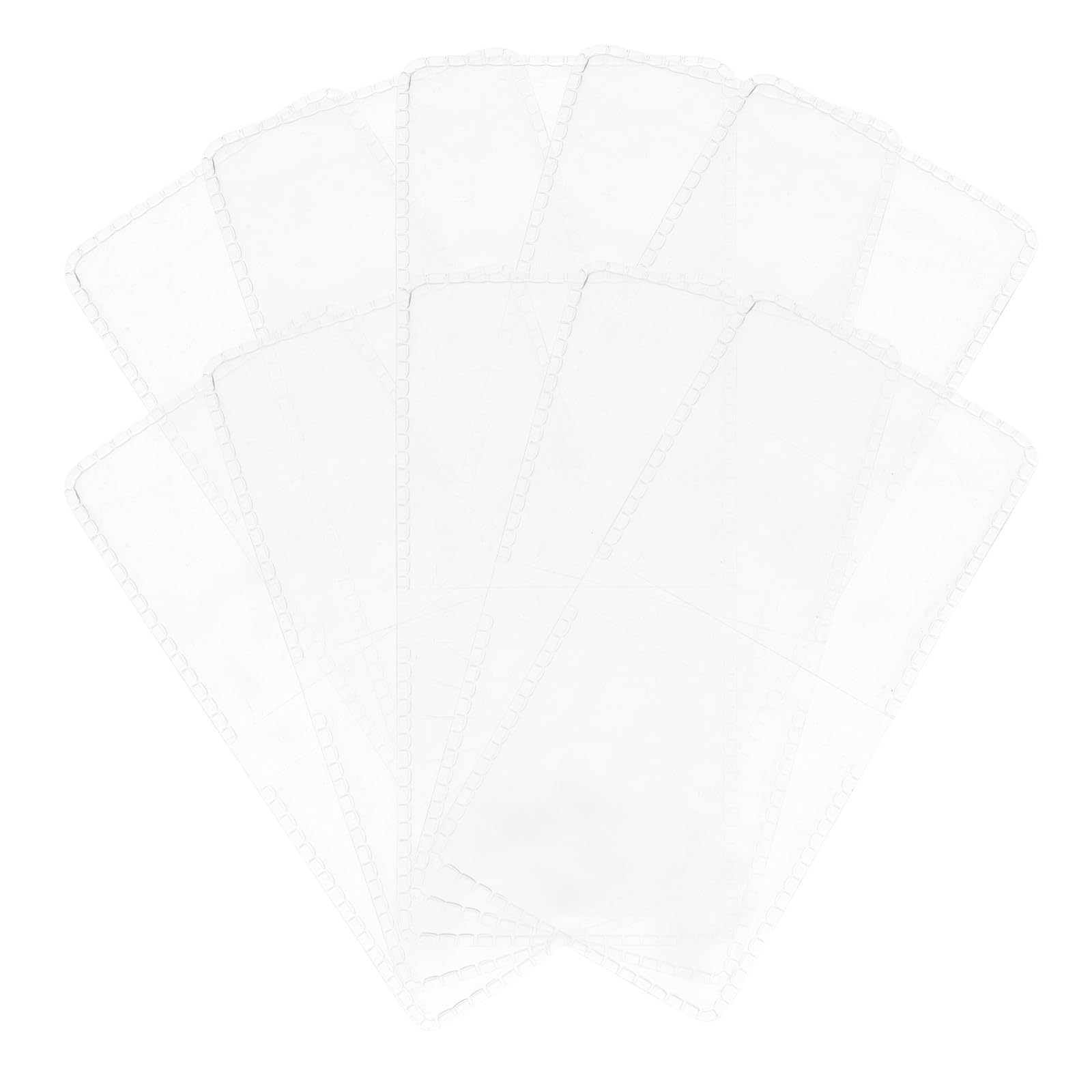 DOITOOL 透明PVC製 コインスリーブ 50個 両面収納可能 折りたたみ式 コインバッグ コレクター向け 金銭管理用品