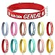 Bomtop 36 Stück Motivationsarmbänder, Bunte Armband Kinder, Kleine Geschenke, Abschiedsgeschenk Schüler, Kinder Geburtstag Gastgeschenke Motivationsgeschenke für Schüler