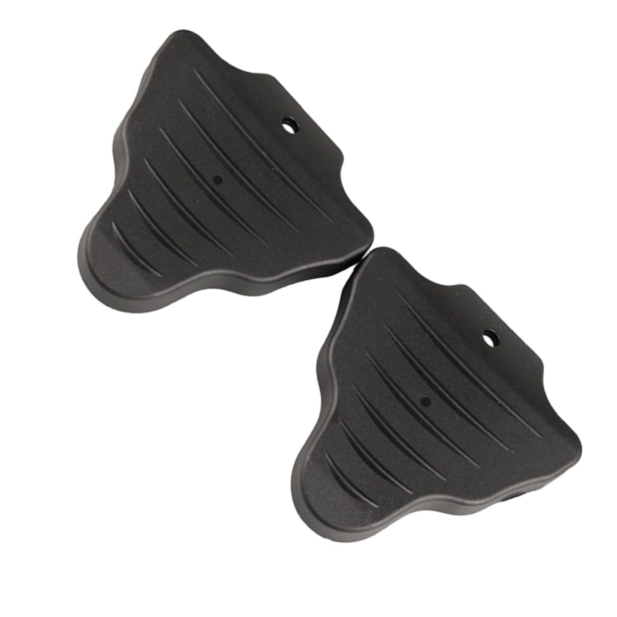 INOOMP 3 Paia Manicotto della serratura della bicicletta protezione della tacchetta della bici copertura della tacchetta del pedale della bici Accessori per pedali da ciclismo Black