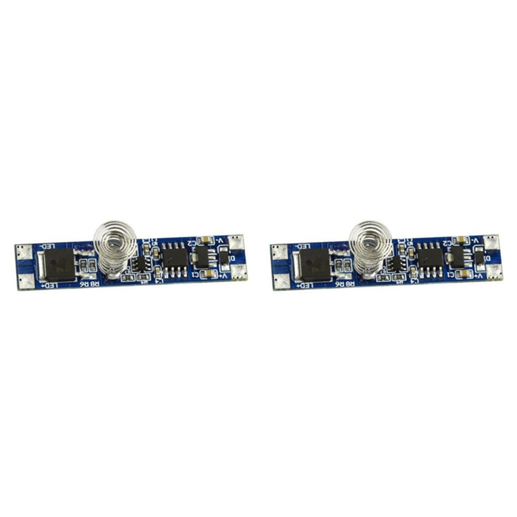 Jnchdghwa Blue 2X 5V-24V 8A Smart Intelligent Led Light Dimmer Capacitive Sensor Module Pcbaled Dimming Control Touch Switch