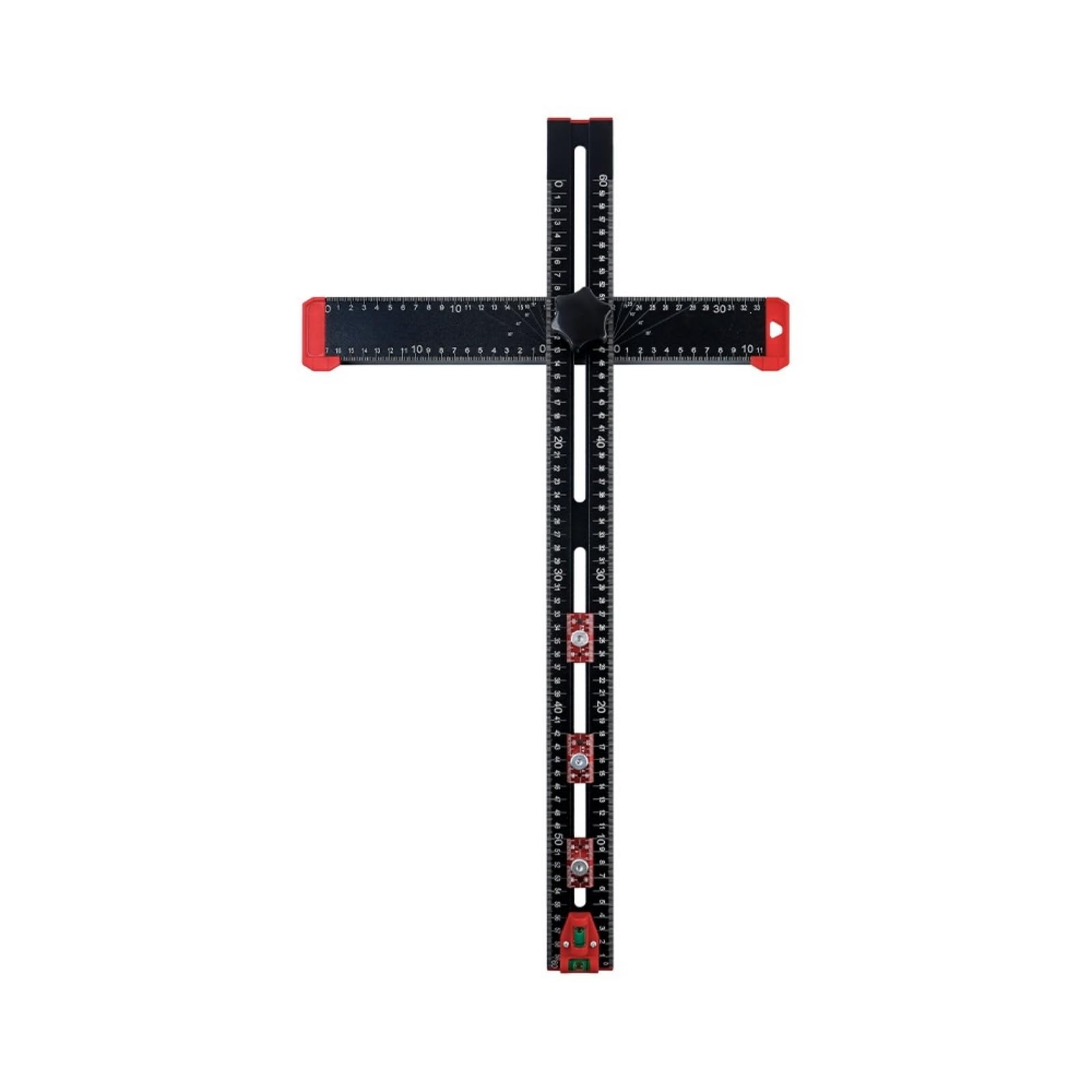 MERIGLARE Équerre En T Ajustable Équerre Blocs Positionnement Réglable til pr Bricolage, 60CM