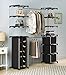 Whitmor Deluxe Double Rod Adjustable Closet Organization System