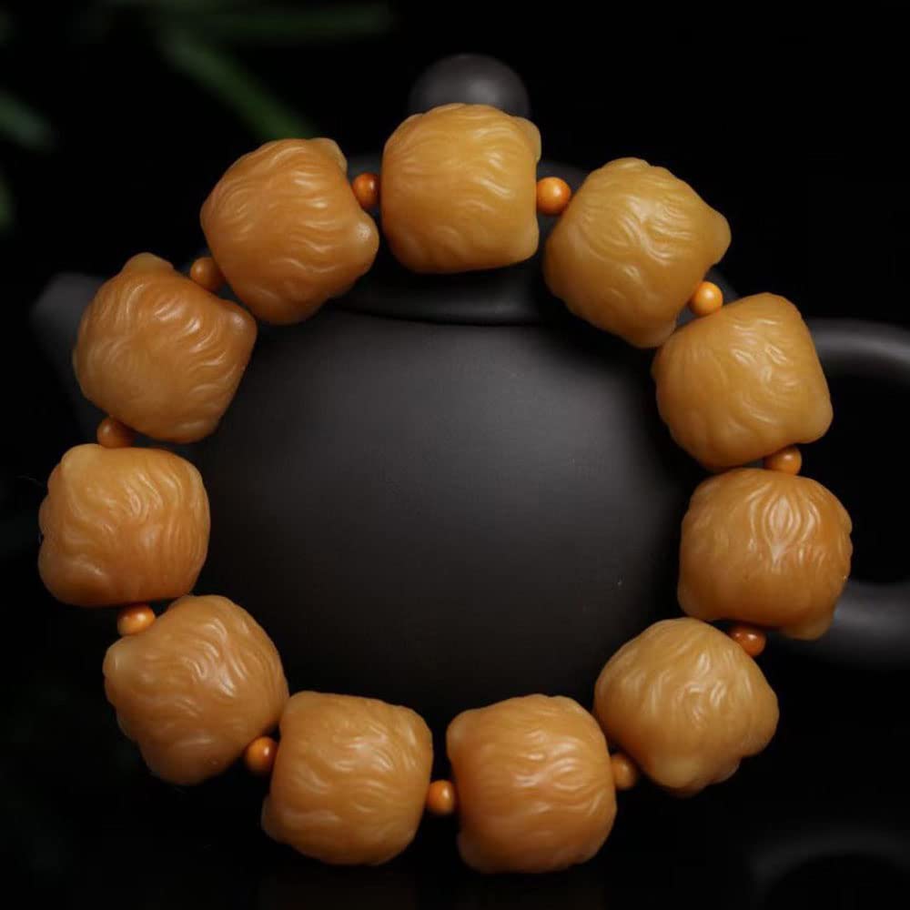 Bracciale Bodhi con Perline Squisito Leone Danzante