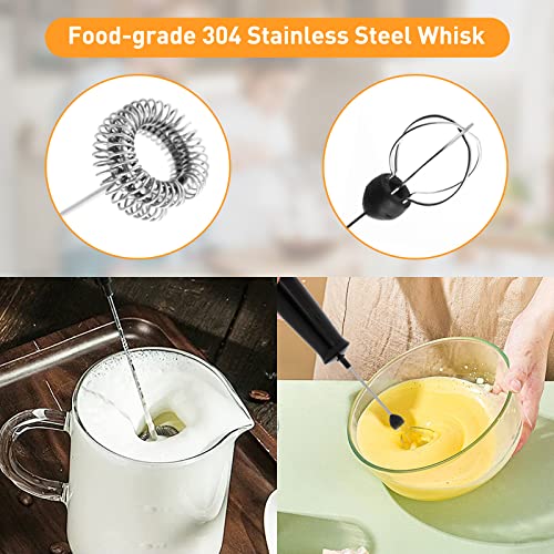 Ozvavzk Schiumalatte Elettrico Palmare 2 in 1