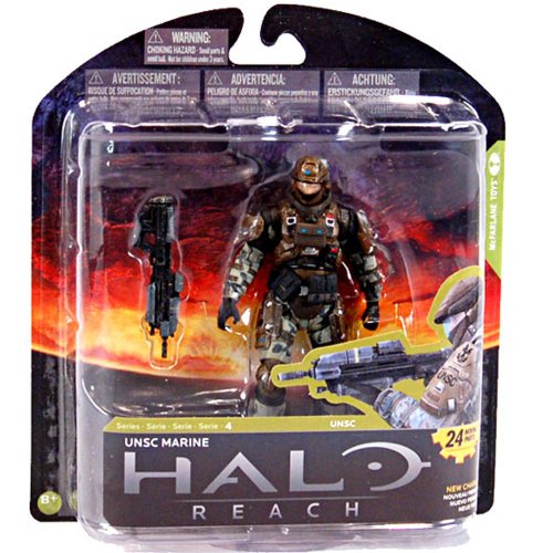 McFarlane Toys Halo Reach Series 4 UNSC Marine Major Action Figure