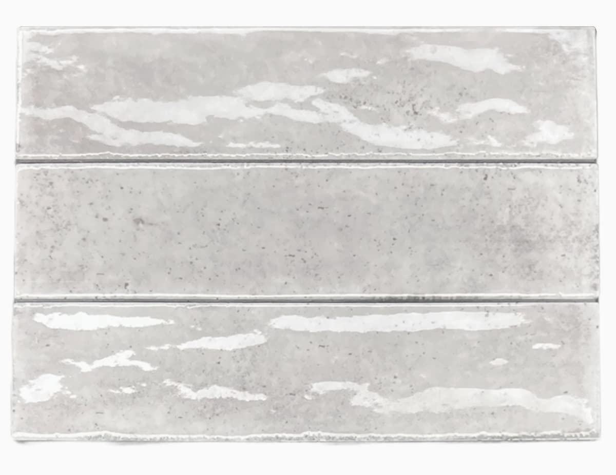 Tenedos Scandiano Series Handmade Glossy 2.5x10 Subway Porcelain