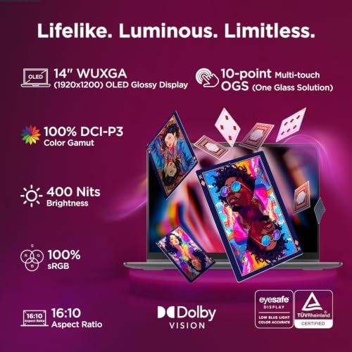Image of Lenovo Yoga 7 2-in-1 Aura Edition Intel Evo Core Ultra 5 322 (16GB RAM /512GB SSD /14 (35.5cm) /WUXGA OLED /Yoga Pen Gen 2 /Copilot+ PC /Windows 11 /MSO 365 Basic+Office24 /Seashell /1.4Kg), 83TC005MIN