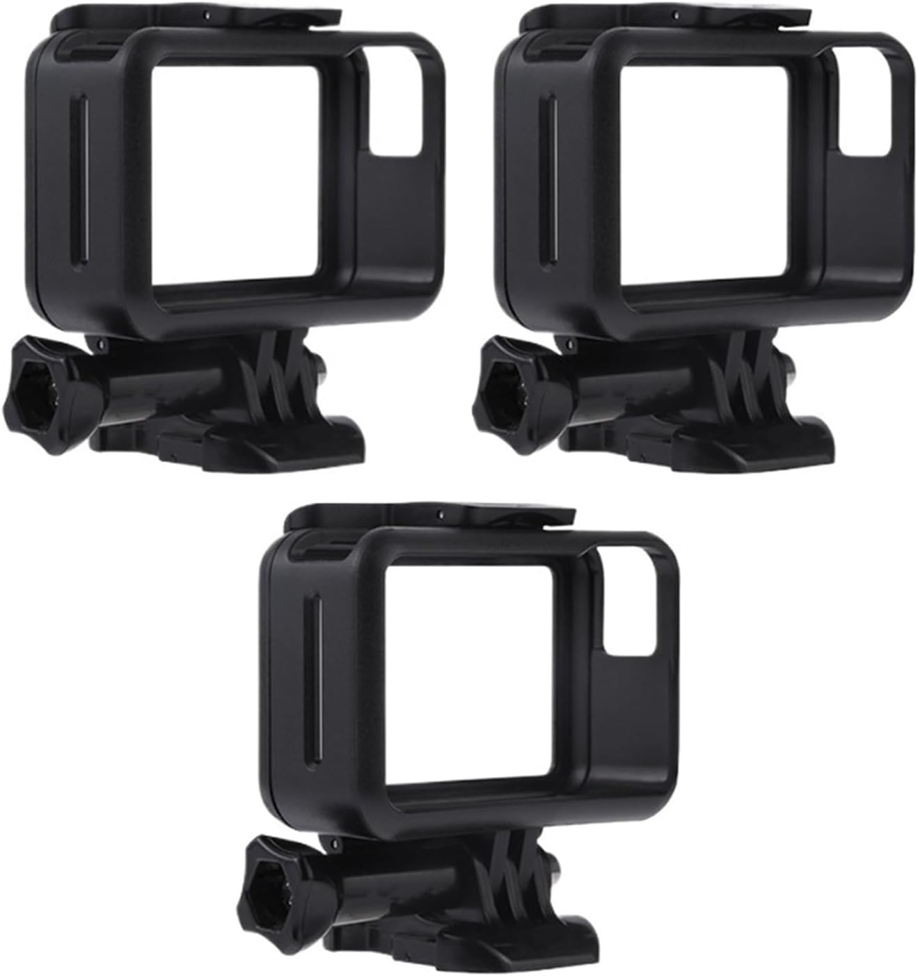 Carcasa de Marco Protector, Compatible con dji, OSMO Action 1 | Marco esqueleto de ABS para carcasa de accesorio de cámara(RED COLOR)
