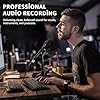 Wired Microphone for Singing,Professional Vocal Dynamic Handheld Karaoke,Cardioid Studio Mic,16.4 ft XLR & 6.35 MM with On and Off Switch, for Speakers/Mixer/Machine/Amp/Speech/Karaoke and Outdoors #1