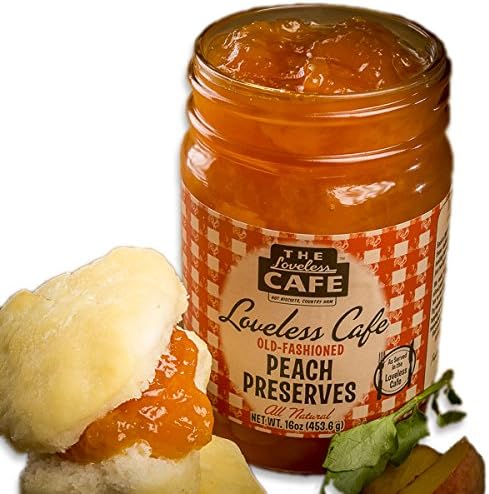 The Loveless Cafe Peach Preserves 16 oz