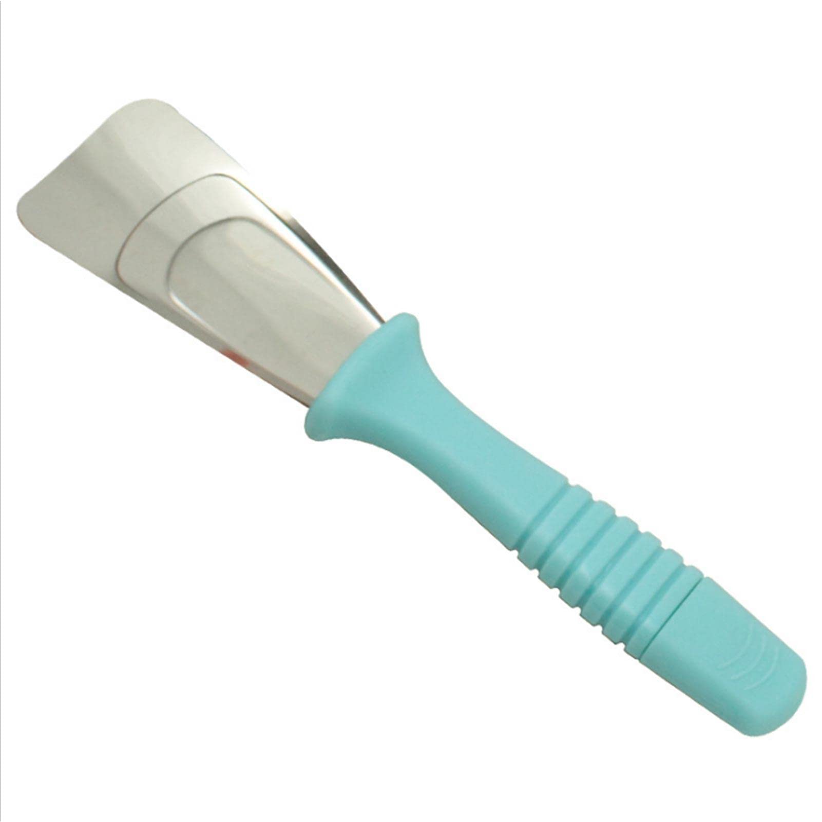 Heresell Blue Stainless Steel Ice Shovel Fridge Ice Scraper Refrigerator Shovel Removal Deicing Tool Multifunction Refrigerator Deicer For Deftrosting Fridges And Freezers, 19X4.5x3cm