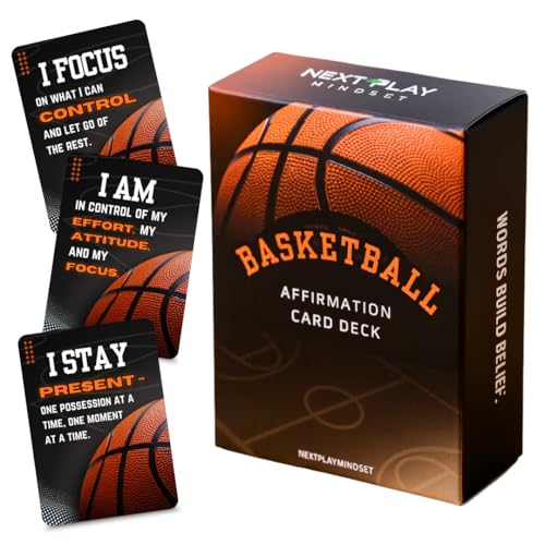 Next Play Mindset Basketball Affirmation Card Deck for Athletes –