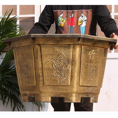 Pots de jardin en résine épaisse de qualité supérieure - 7