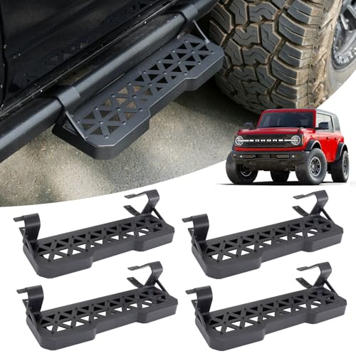 4PCS Z-Steps Add-On Running Boards para Ford Bronco 2021-2025 miniatura 1