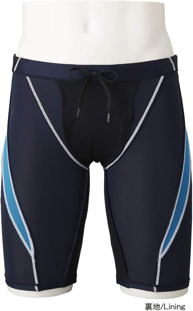 MIZUNO(ミズノ) フィットネス水着 ジム用 メンズ ストロークワン メンズハーフスパッツ(股下23cm) N2JB0101 サイズ:S~XL