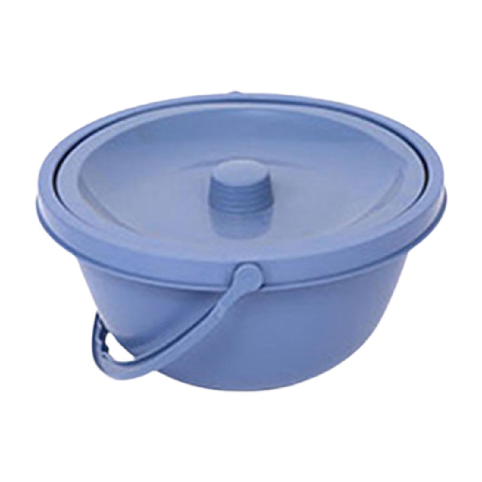Portable Toilet Urinal Pot Bedside Commode Bucket for Indoor Bathroom Travel| Incontinence Aids| Daily Living Aids | Medical Mobility & Disability |Health Beauty-image-16