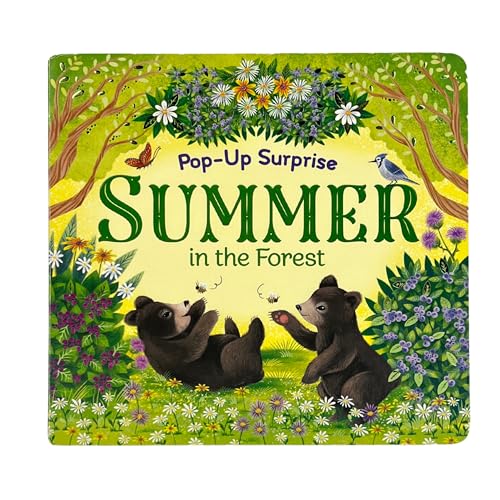 Summer In The Forest Deluxe Lift-a-Flap & Pop-Up Seasons Children's Board Book (Pop-Up Surprise)