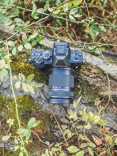 Image of Bundle of OM SYSTEM Olympus E-M10 Mark IV Black Micro Four Thirds System Camera 20MP Sensor 5-Axis Image Stabilization 4K Video Wi-Fi + M.Zuiko Digital 40-150mm F4.0-5.6 R Black, 3.75x Zoom Lens