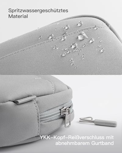 Inateck Kabeltasche Elektronik Organizer, Spritzwasserfester Zubehör Tasche – Ansicht 4