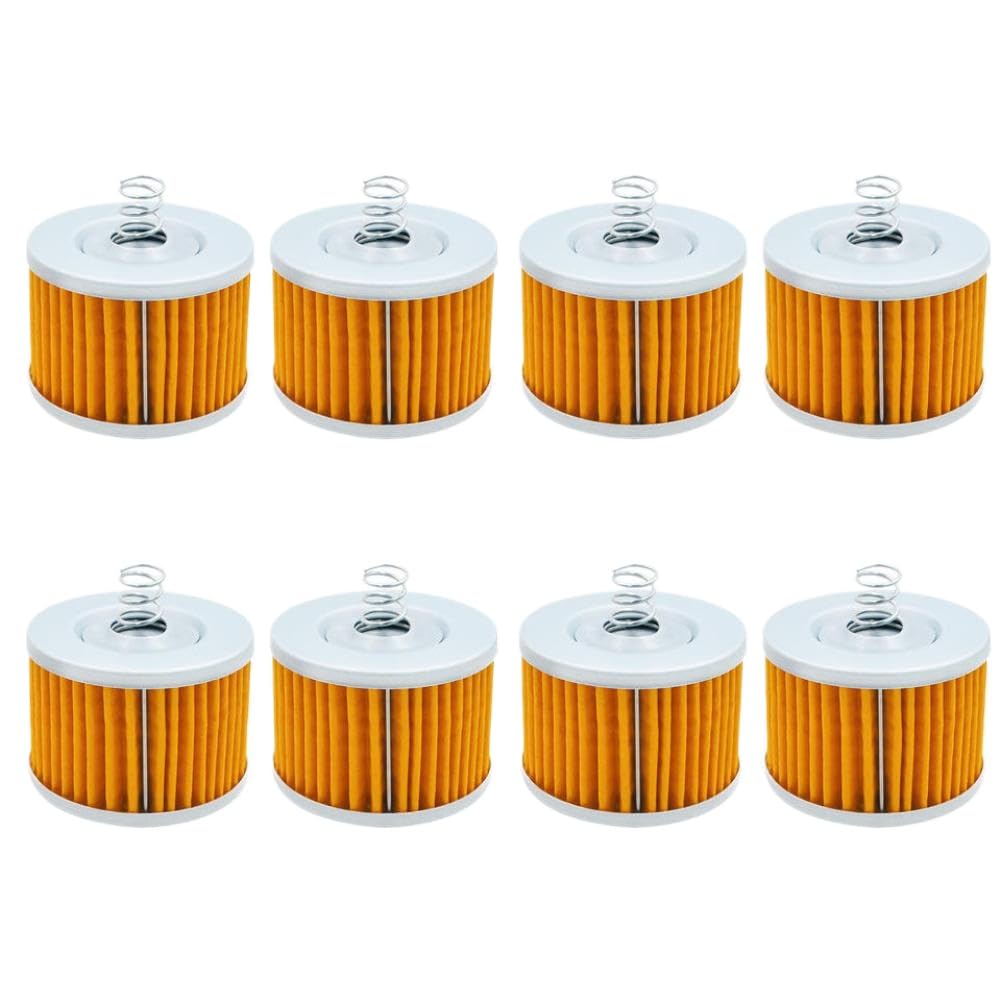 Filtro de aceite para motocicleta compatible con Boxer CT100, Caliber 115, Boxer BM150, YS125, Byson 150 (Indonesia) y FZ16(MULTI)