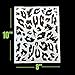 LiME LiNE Airbrush Stencil Set, Wood Grain, Grunge, Animal Print Custom Paint Template