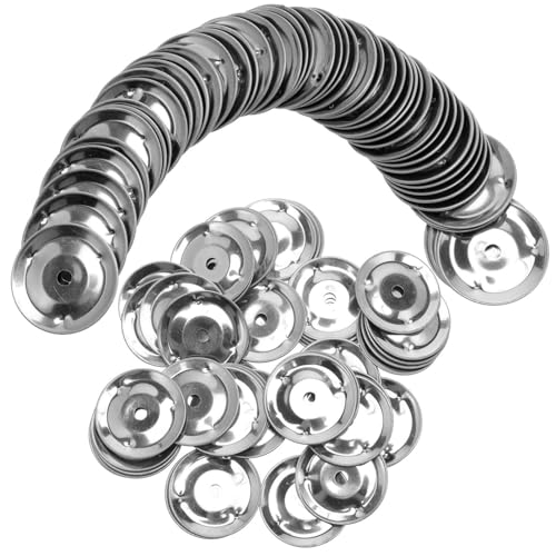 ifundom 50 Accesorios De Anillo De Platillo Para Percusión Anillos De Platillo De Tambor Efecto De Pandereta Para Hihats Crashes Y Rides