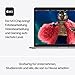 Apple 15" MacBook Air Laptop mit M3 Chip: 15,3" Liquid Retina Display, 16 GB gemeinsamer Arbeitsspeicher, 256 GB SSD Speicher, beleuchtete Tastatur, 1080p FaceTime HD Kamera, Touch ID, Space Grau