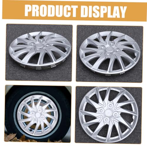 Couvercles de roue auto SOLUSTRE 2 pièces pour jantes universelles - 5