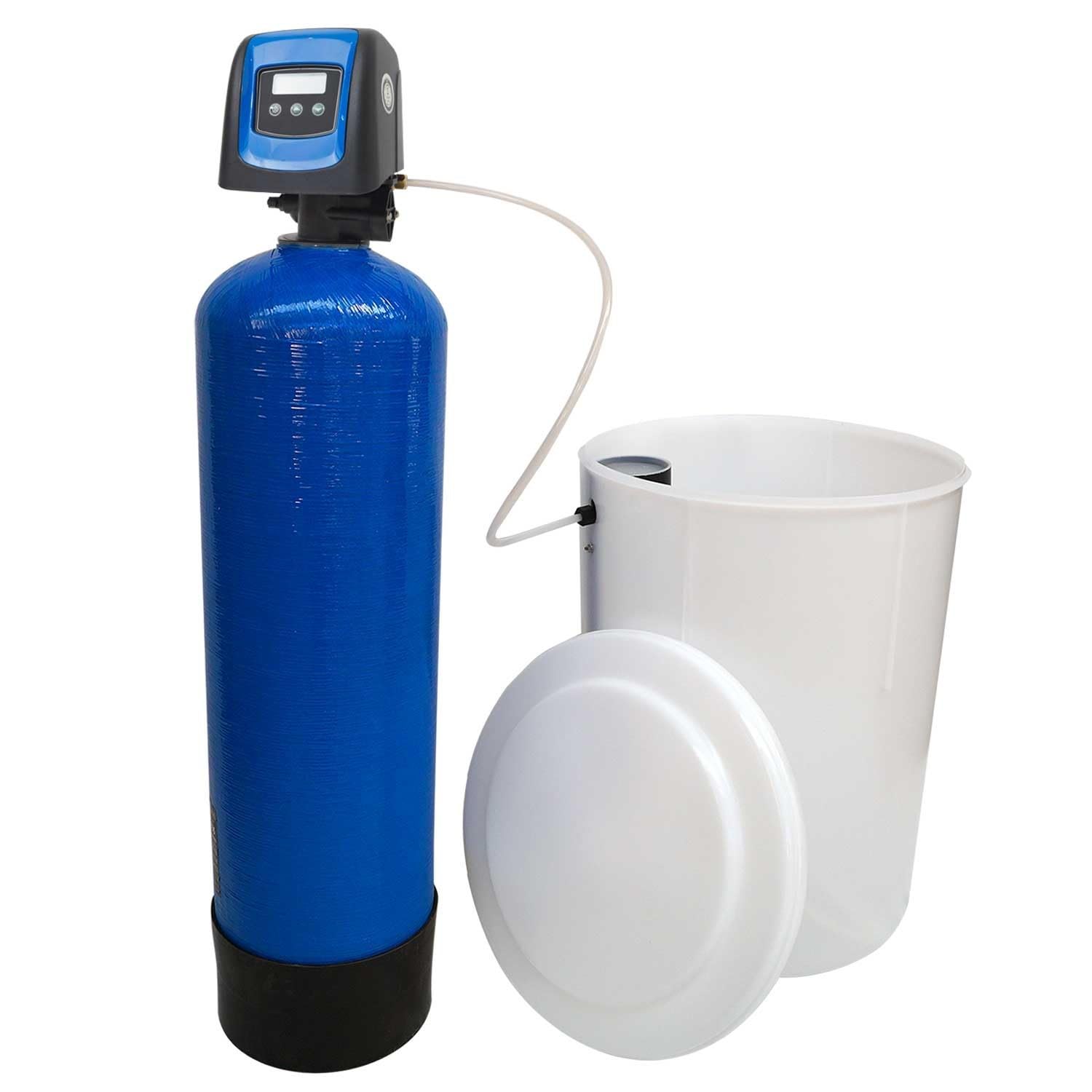 Descalcificador Bi-bloques 20l Toodo Fleck 5800 Sxt Volumétrico Descalcificador De Agua Domestico