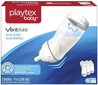 Playtex BPA Free Ventaire Bottle, 3 Count