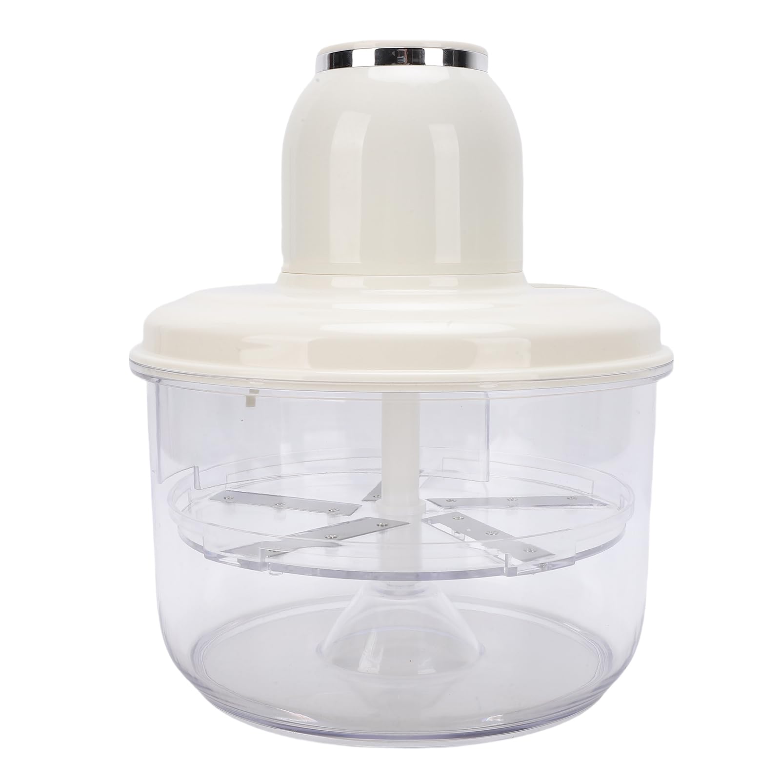 GOWENIC Macchina Elettrica per Buccia, Macchina per Pelapatrice Automatica Piccola Frutta, Pelapatrice Ricaricabile per la Domestica, per Aglio di Pomodoro Ciliegia (WHITE)