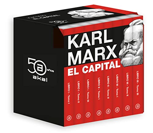 El Capital (Estuche Obra Completa): Crítica de la economía política: 13 (50 Aniversario Akal)