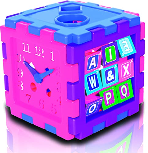 Toyzone Time Square-81395- Block Game|Plastic Blocks|Learning Toy|Block Puzzle|Puzzle|Brick Game|Block Toy|Block for Kids (Time Square)