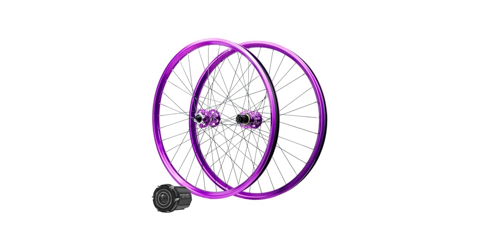 LPYDWZ Mountain Bike Purple Wheelset 26 27.5 29 Inch